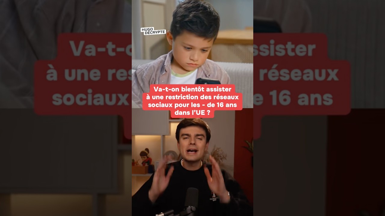 Va-t-on assister à une restriction des réseaux sociaux pour les - 16 ans dans l’UE? (Actus du 27/11)