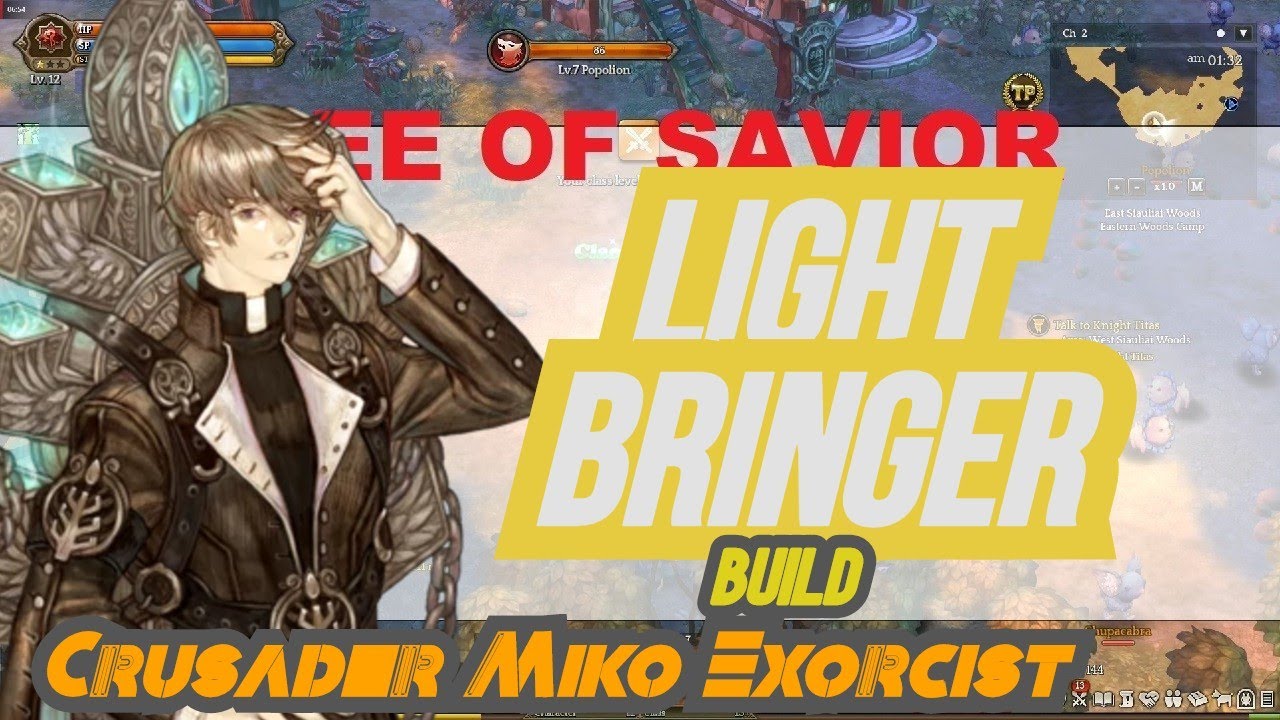 tree of savior miko build  New 2022  Light Bringer Build - Crusader Miko Exorcist