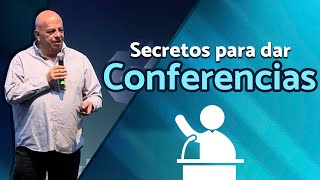 Como dar una buena conferencia. Aquí unos tips.