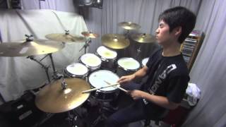Akira Jimbo Four Colors Drum Cover