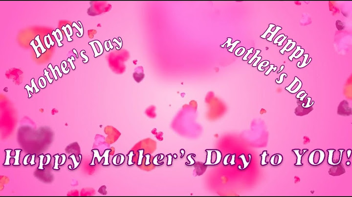 Mother's Day Karaoke version - Karaoke performance video thumbnail
