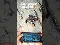 Code + Arduino = smart car 🔥💯 #shorts