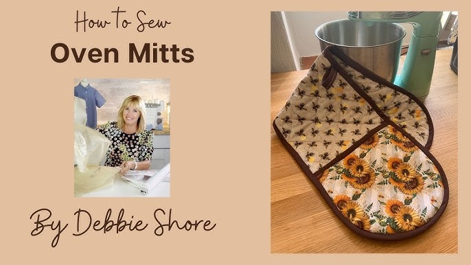 Saturday Sewing – Easy Quilted Oven Mitts