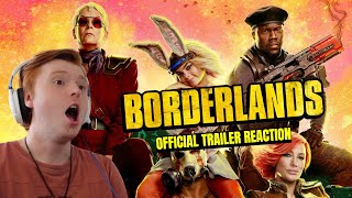 BORDERLANDS TRAILER REACTION (IT'S FINALLY HERE!)