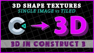 3D in Construct 3 -- Applying single image to textures (instead of tiled images)