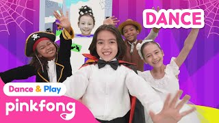 🧛‍♂️ Halloween Costume Party 🪩｜Pinkfong Dance Along｜Kids Dance｜Pinkfong Dance & Play Official