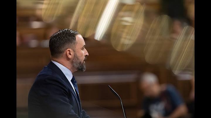 Lección de historia de Santiago Abascal en el Congreso