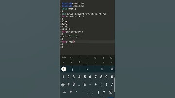 number pattern program problem 2  in C using nested for loop #pravarti01