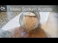How to make Sodium acetate " Hot ice " at home - Remake HD