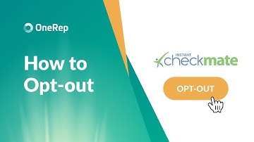 How to remove records from Instant Checkmate