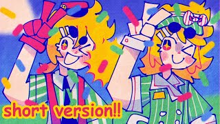 ⚠️TW FLASH「Kagamine Rin + Len / 鏡音リンレン」 MESMERIZER/メズマライザー (short ver.) [VOCALOID COVER/カバー]