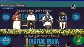 Gujarat: PM Modi launches multiple digital initiatives at Digital India Week 2022 in Gandhinagar