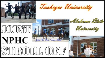 Tuskegee / Alabama State Joint NPHC Stroll off