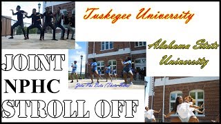 Tuskegee Alabama State Joint Nphc Stroll Off