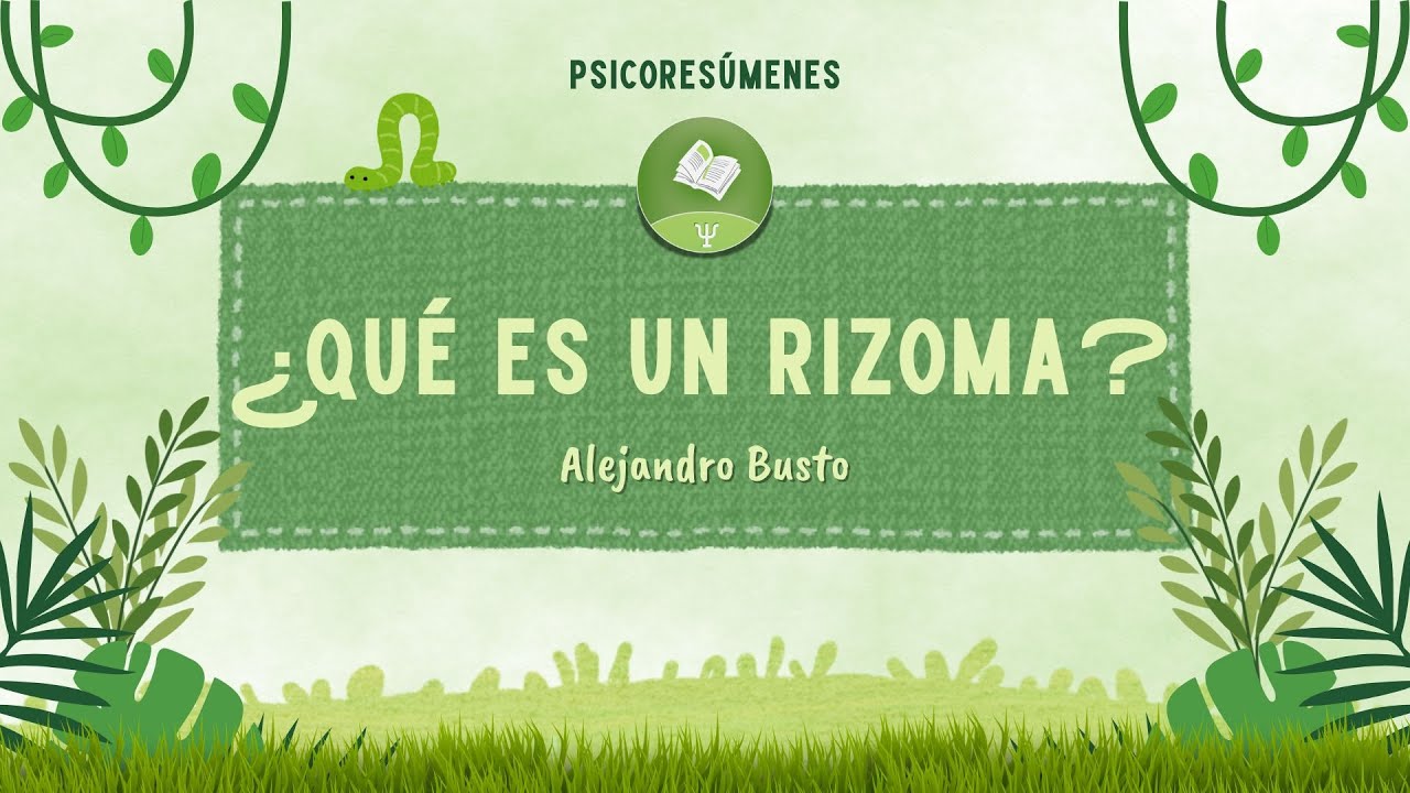 Deleuze y Guattari ¿Qué es un rizoma? - YouTube