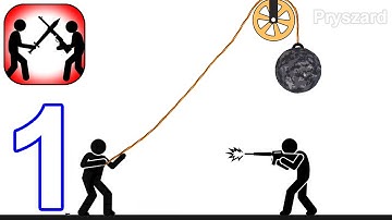 Who Die First: Stickman Games - Gameplay Walkthrough Part 1 Level 1-15 (iOS,Android Gameplay)