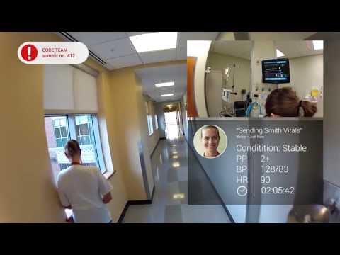 Google Glass - Code Blue Scenario (Simulation)