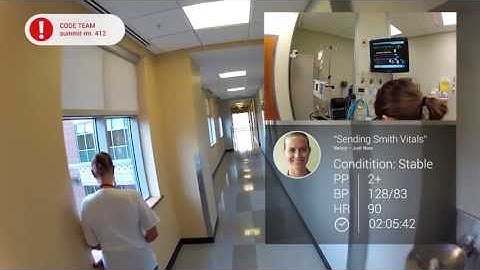 Google Glass - Code Blue Scenario (Simulation)