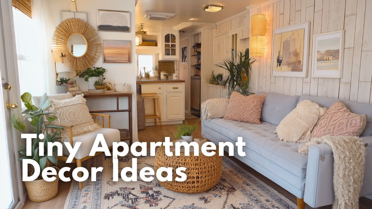 Tiny Apartment Decor Ideas That Instantly Make Your Space Look Bigger