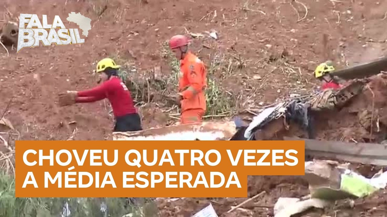 Número de mortos sobe para 49 por temporais em MG; são 18 desaparecidos