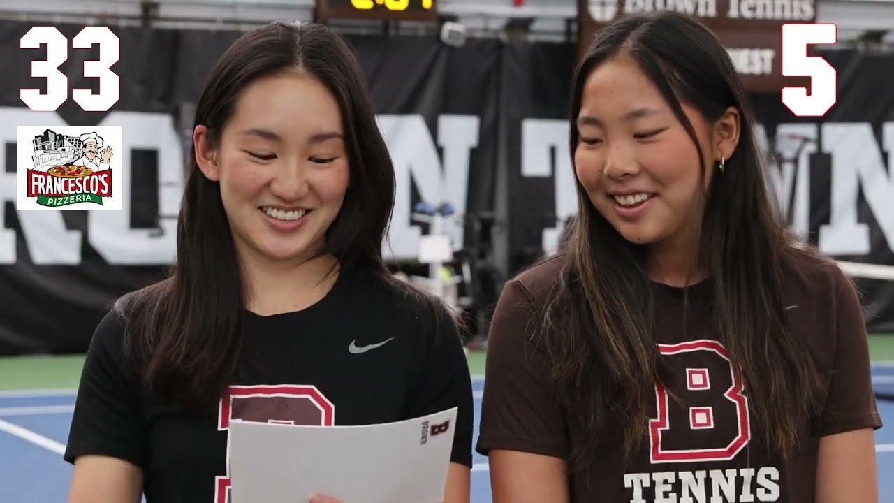 Tuesday's 10 with Abigail Lee & Hannah Shen - Women's Tennis