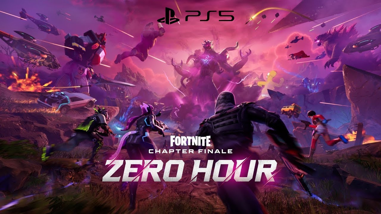 Fortnite Evento Hora Final (Temporada Los Simpsons) PS5 60fps Gameplay