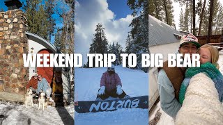 weekend get away to big bear