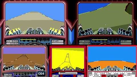 Stunt Car Racer on Amiga, Atari ST, C64, Spectrum and Amstrad