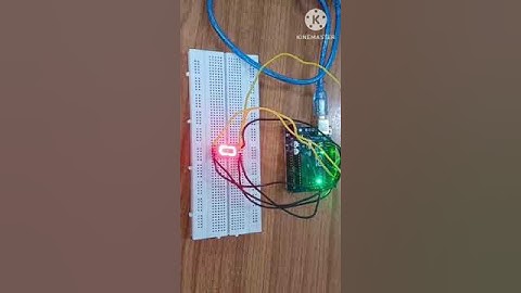 7 Segment Display using Arduino UNO