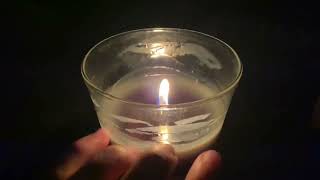 Whispering Over a Candle at Night | Hand Movements, Crickets Sounds (Old Fashioned ASMR)