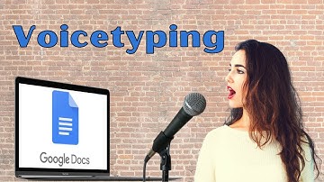Voice Typing In Google Docs
