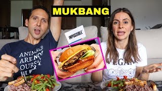 MUKBANG RESPONSE: Impossible Burger + More