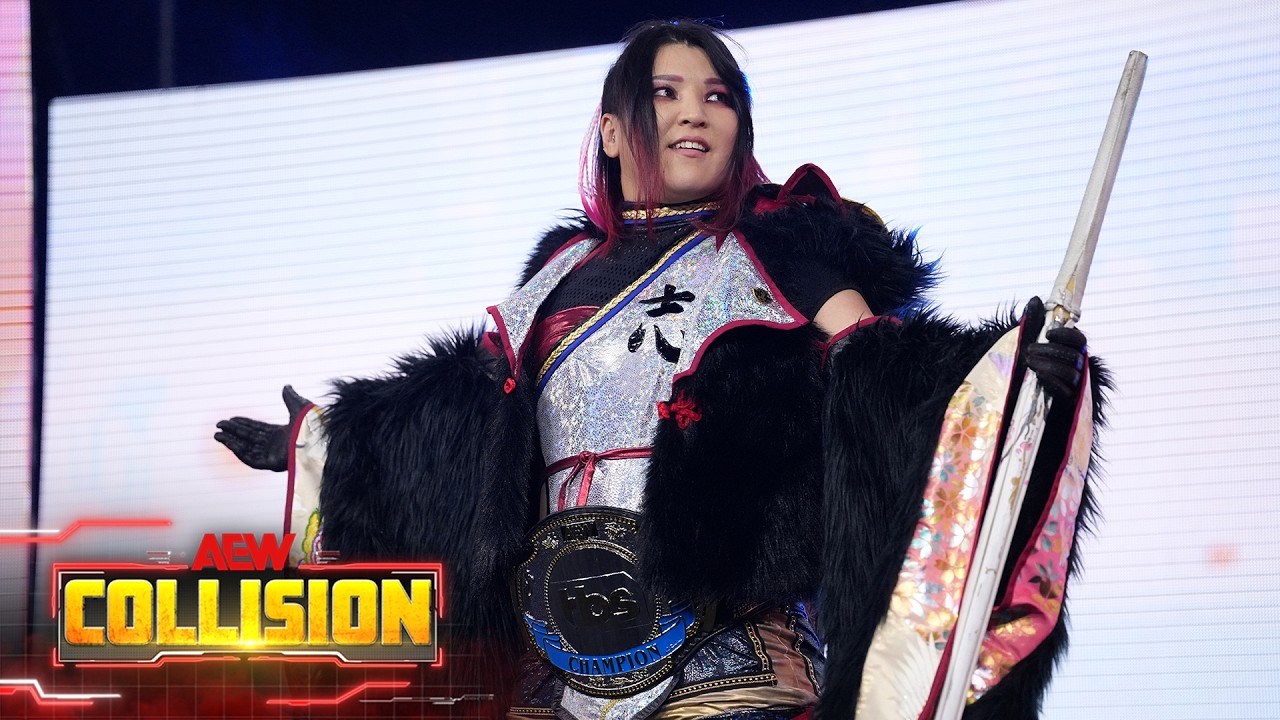 Hikaru Shida vs Queen Aminata - TBS Championship | AEW Collision