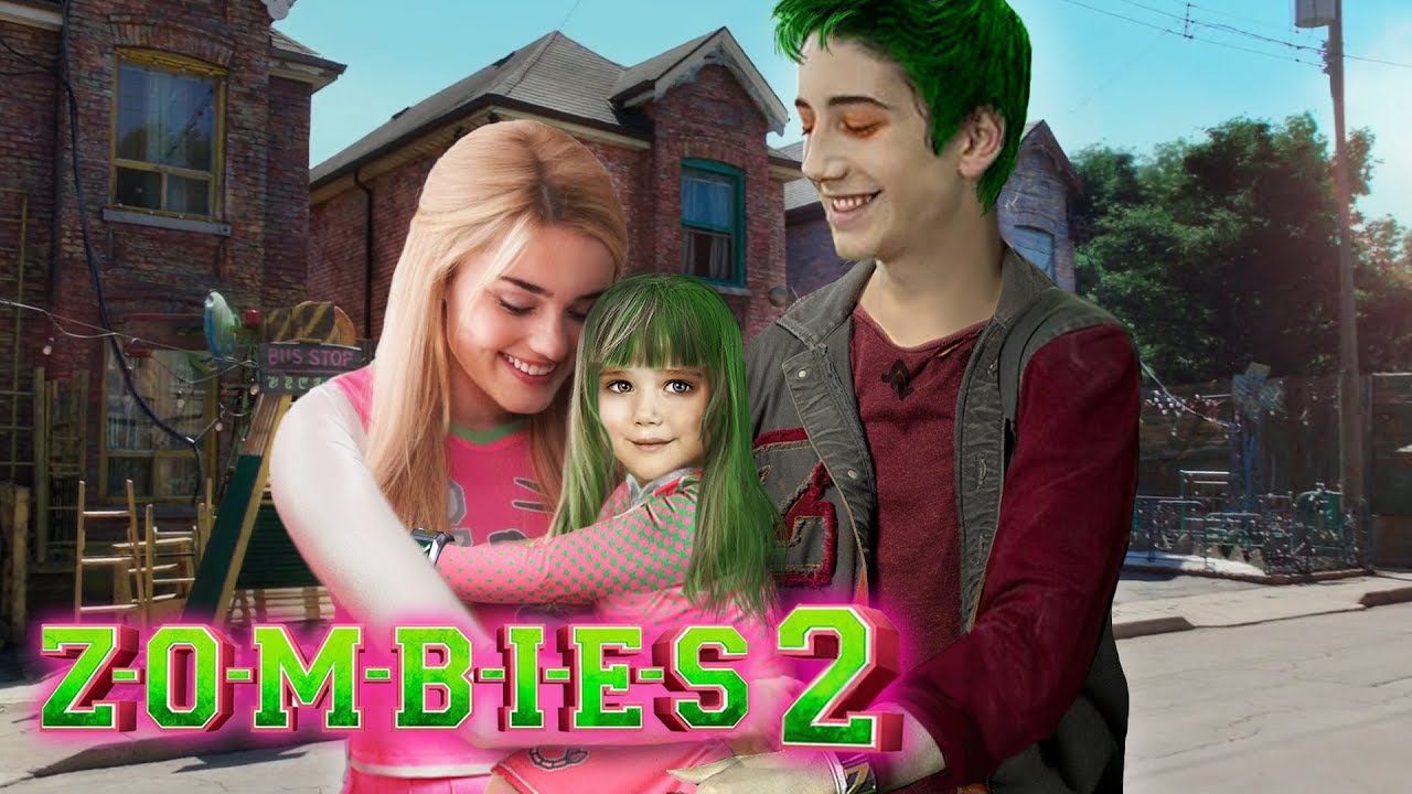 Download Disney Z-O-M-B-I-E-S 2: Zed and Addison have a Daughter! And she is Half-ZOMBIE! 💚💗 Edit!