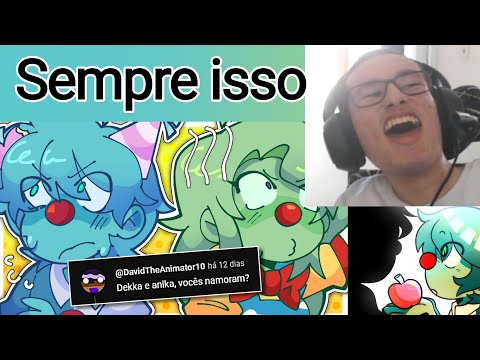 REACT Respondendo as Perguntas de Vocês!! e A Promessa Quebrada Teaser - O Circo de Dekka