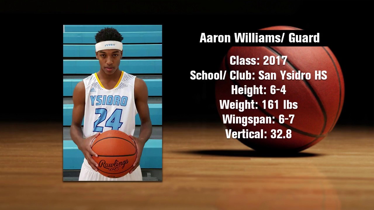 Aaron Williams's Men's Basketball Recruiting Profile