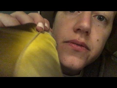 Whisper ramble + face tracing 🪶ASMR lofi