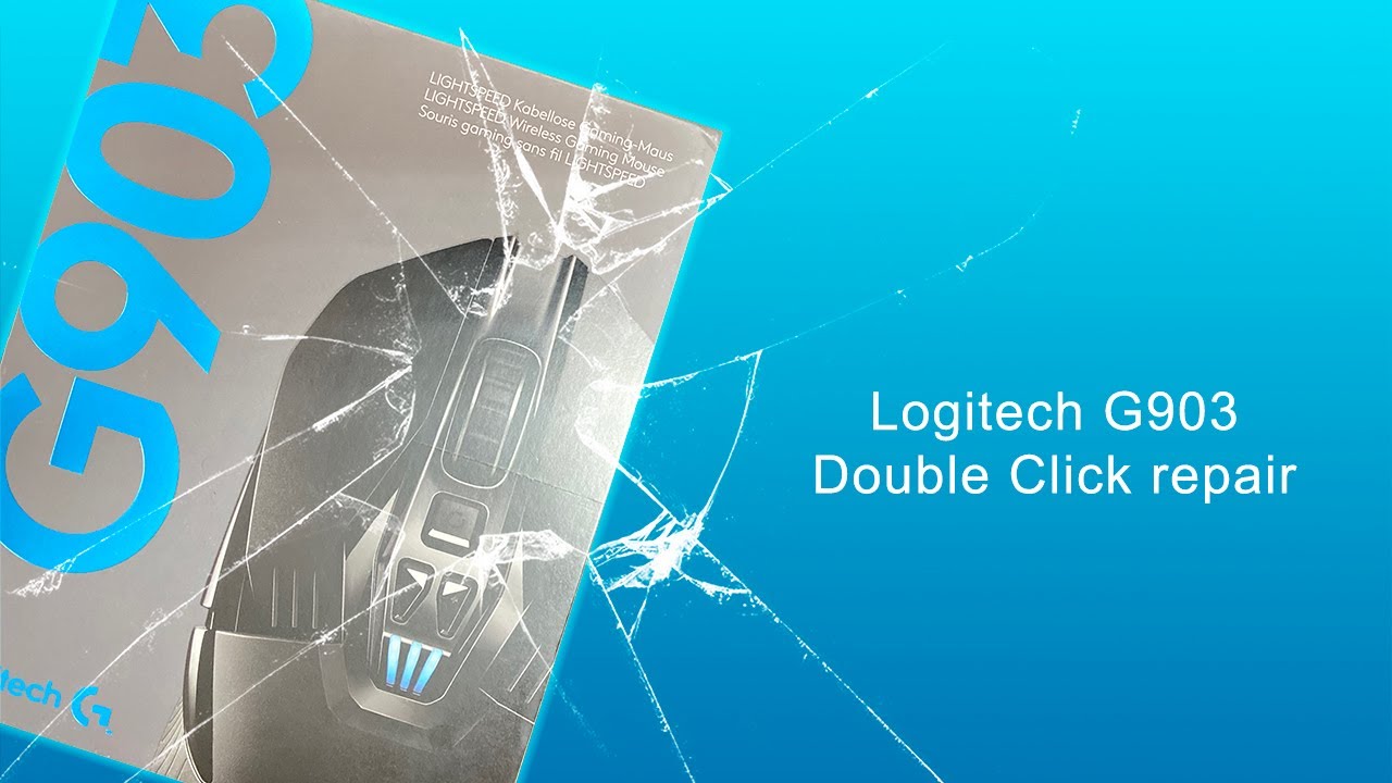 Faktura bliver nervøs Bevise Logitech G903: Double click repair - disassemble - YouTube