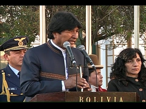 Evo Morales pidió que "se hiciera justicia" con Bolivia