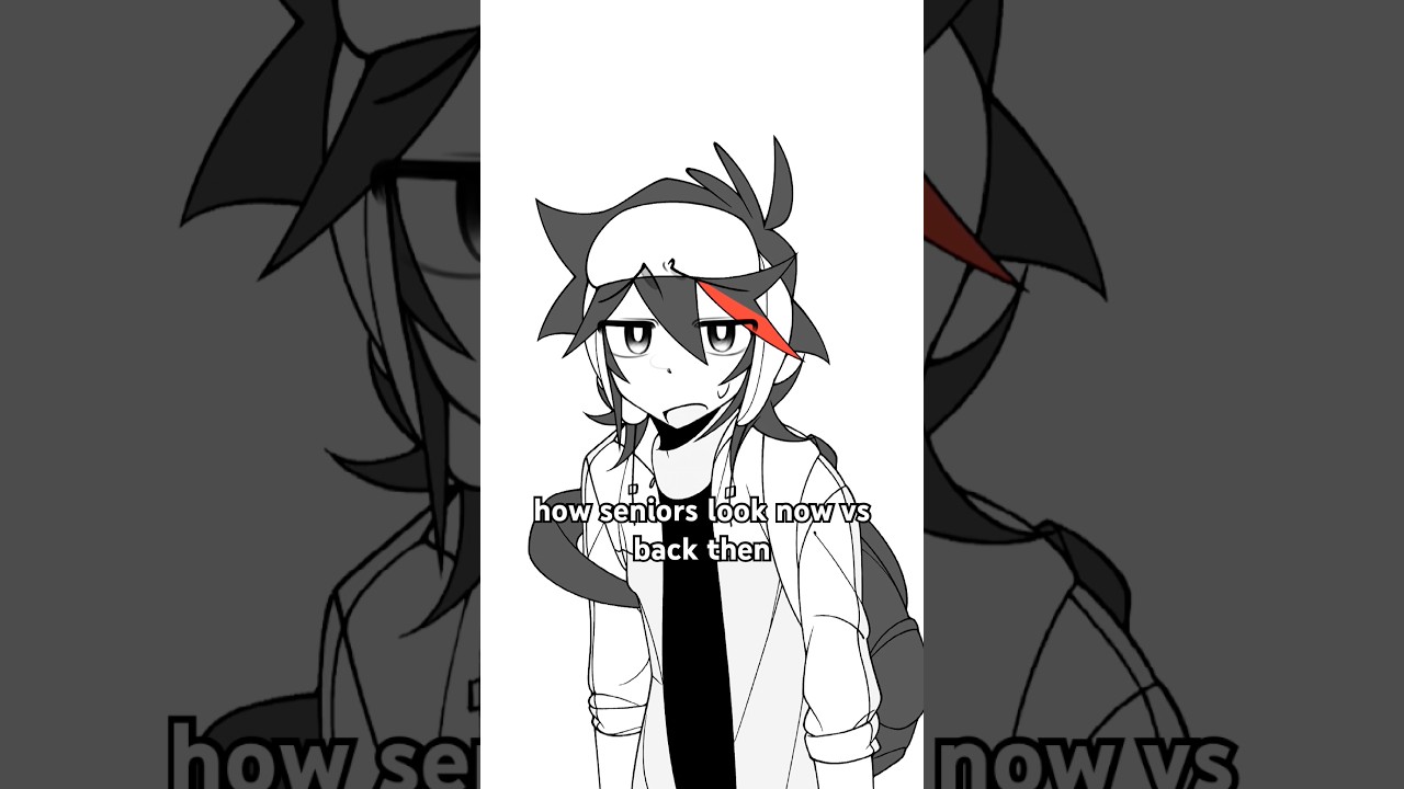 they genuinely used to look like they were 30 or sum 💀 #relatable #art #drawing #anime #digitalart