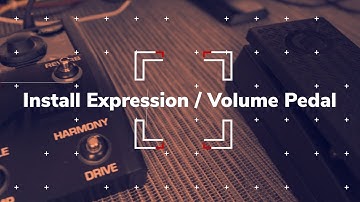How to Install a Volume / Expression Pedal on TC Helicon Voicelive 3 Extreme?