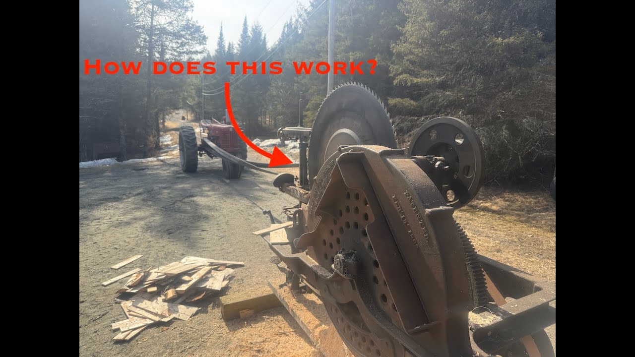 Chase Shingle Mill in Operation 