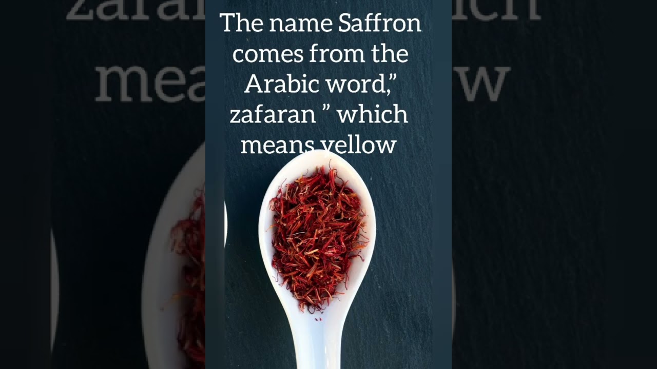 Saffron Facts 