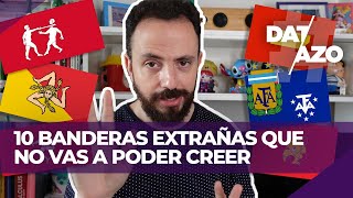 10 BANDERAS EXTRAÑAS que NO VAS A PODER CREER | #DATAZO screenshot 3