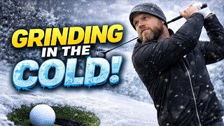 Grinding Out Practice In The Cold...ready For The Season