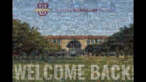 TAMIU 2020 Welcome Week Virtual Mosaic