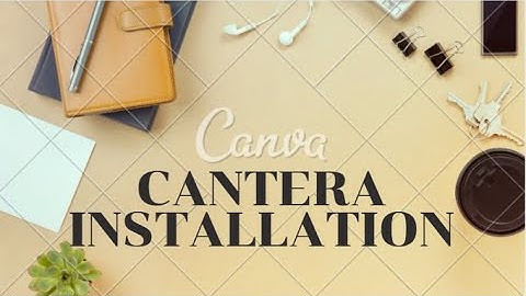 Cantera installation