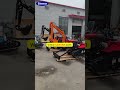Wholesale of High Chassis Tracked Rotary Tiller with Excavator Bucket #tractor #cultivator #tiller