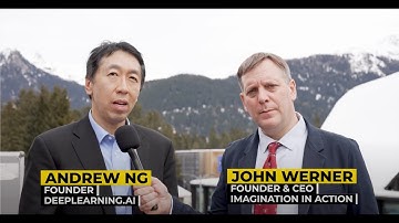 Andrew Ng on AI’s Real-World Impact: Transforming Business ROI at Davos 2025