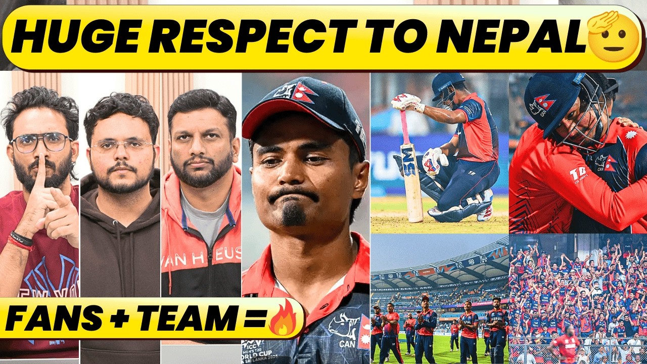 Win or Lose, From Fans to Players — Huge Respect to Nepal Cricket 👏